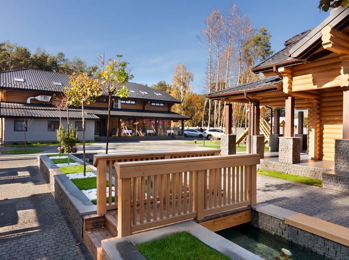 Golden Lion hotel and restaurant complex
